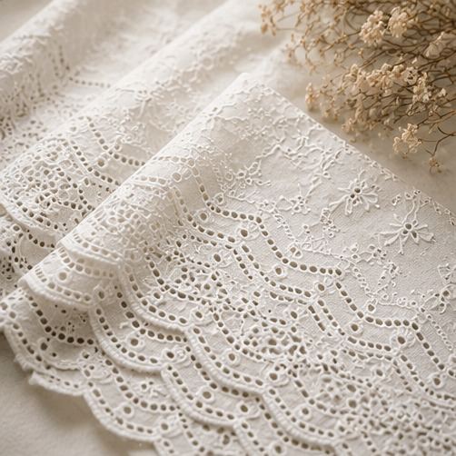 Embroidery fabrics